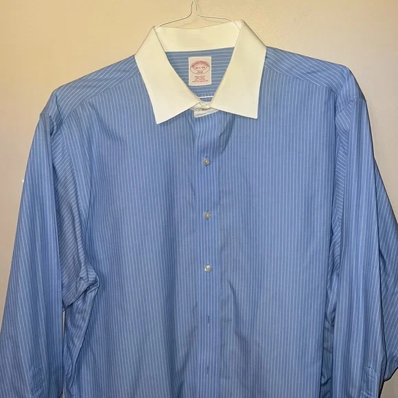 Brooks Brothers button down dress shirt,16.5 -34 - Picture 3 of 8